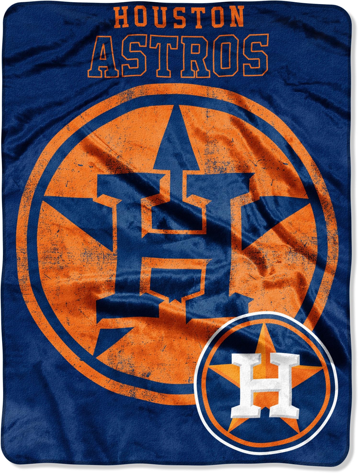Officially Licensed MLB Triple Play Mirco Raschel Throw Blanket, Soft & Cozy, Washable, 46" x 60"