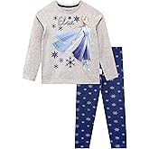 Disney Girls' Frozen Top & Leggings Set