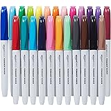 Amazon Basics Fine Point Tip Permanent Markers - Assorted Colors, 24-Pack