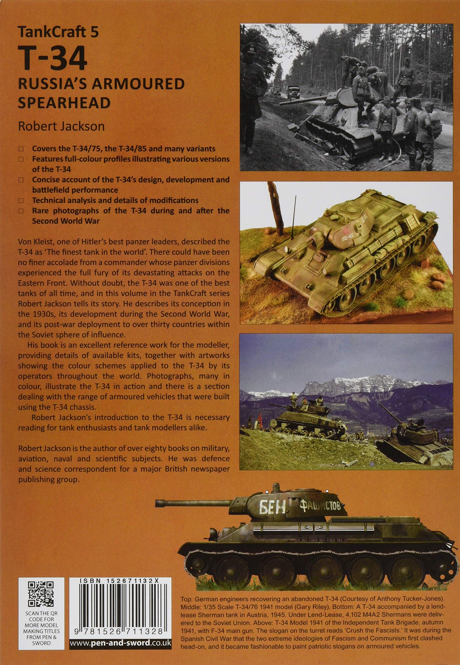 T 34 Russia S Armoured Spearhead Tank Craft Amazon Es Jackson Robert Libros En Idiomas Extranjeros