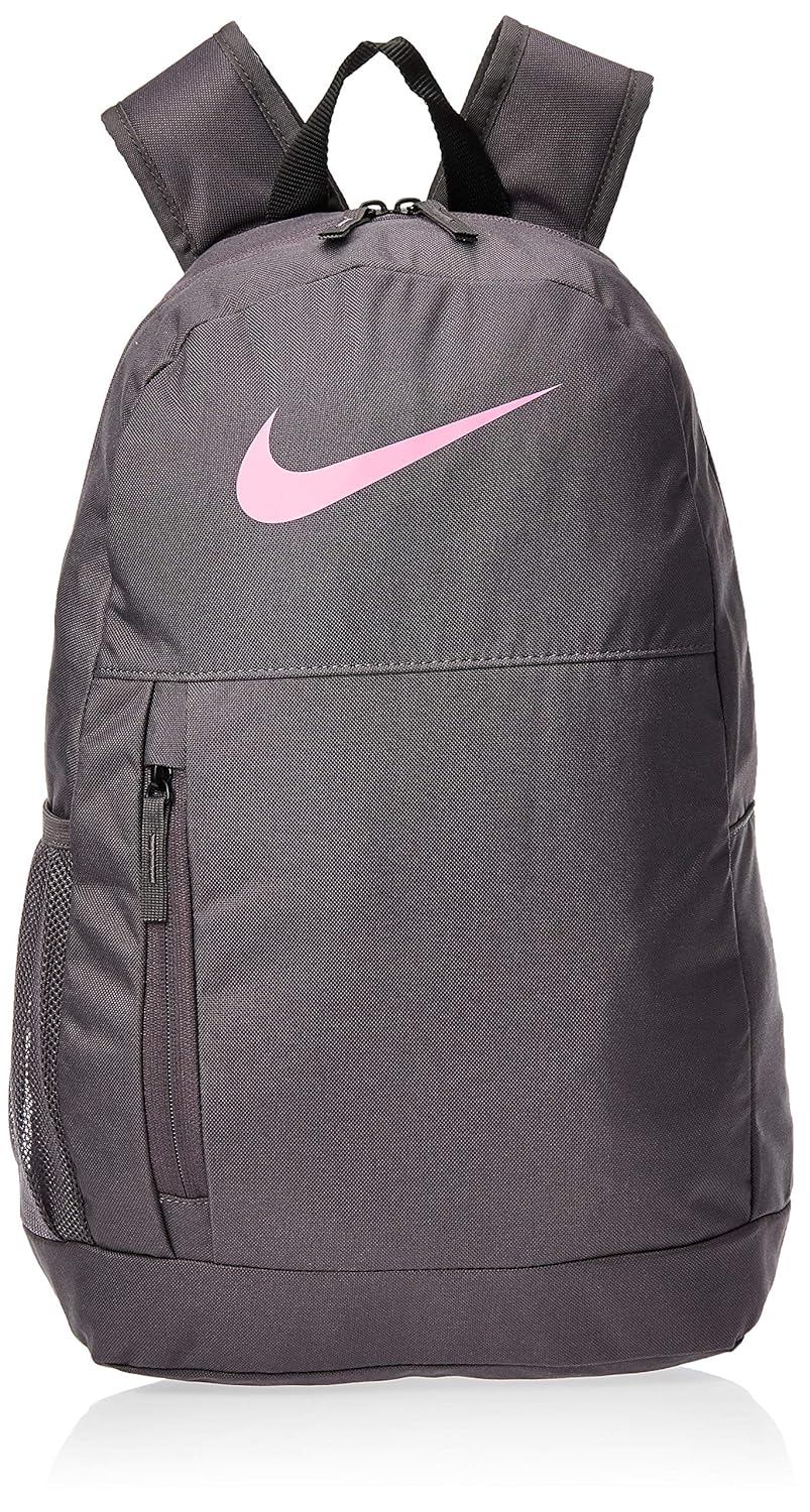 nike elemental backpack grey and pink