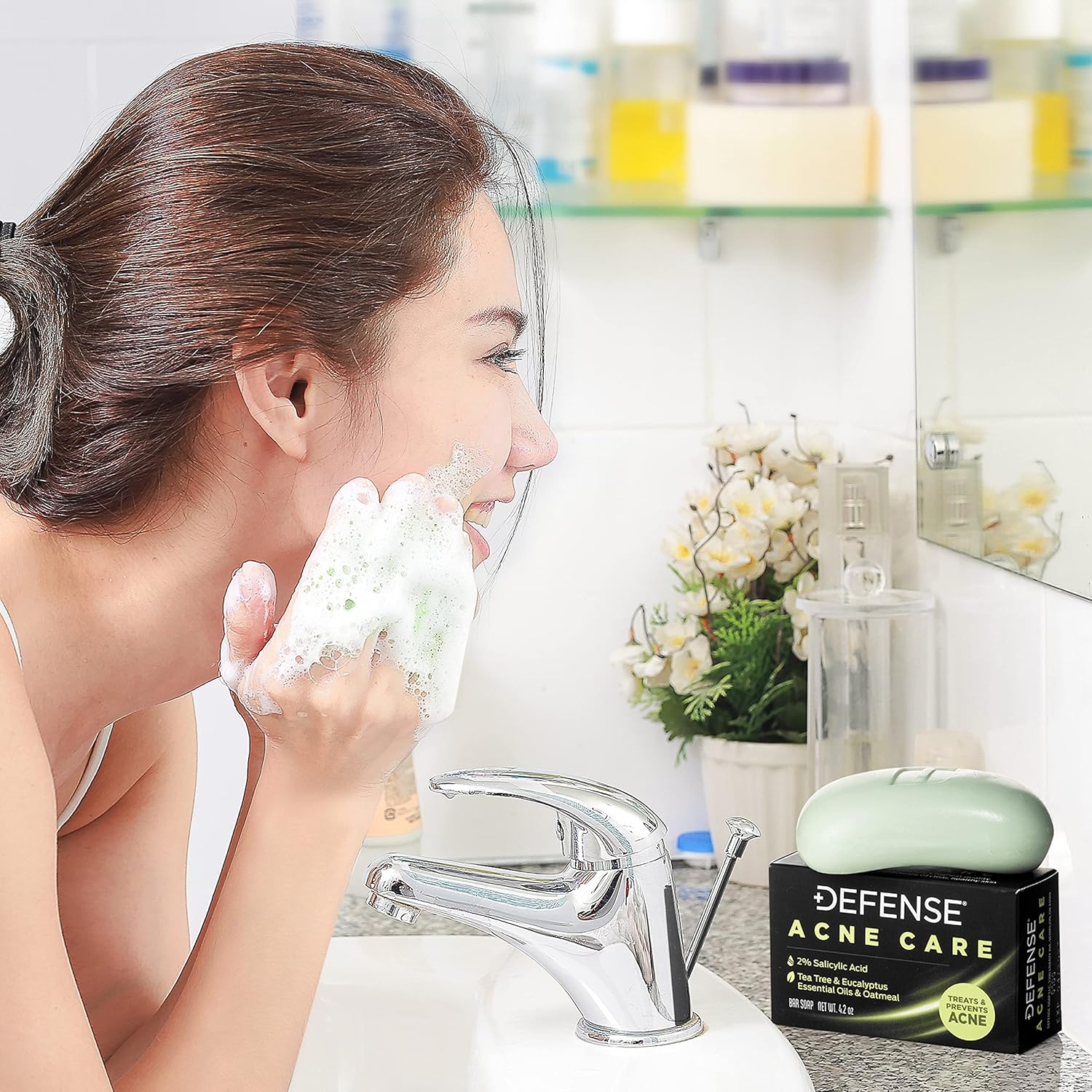 Defense Acne Care Bar Soap 4.2oz : Beauty