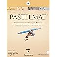 Clairefontaine EXA-96016 96016C Pastelmat, glued pad, 18x24cm, 18 x 24 cm, Assorted Colours