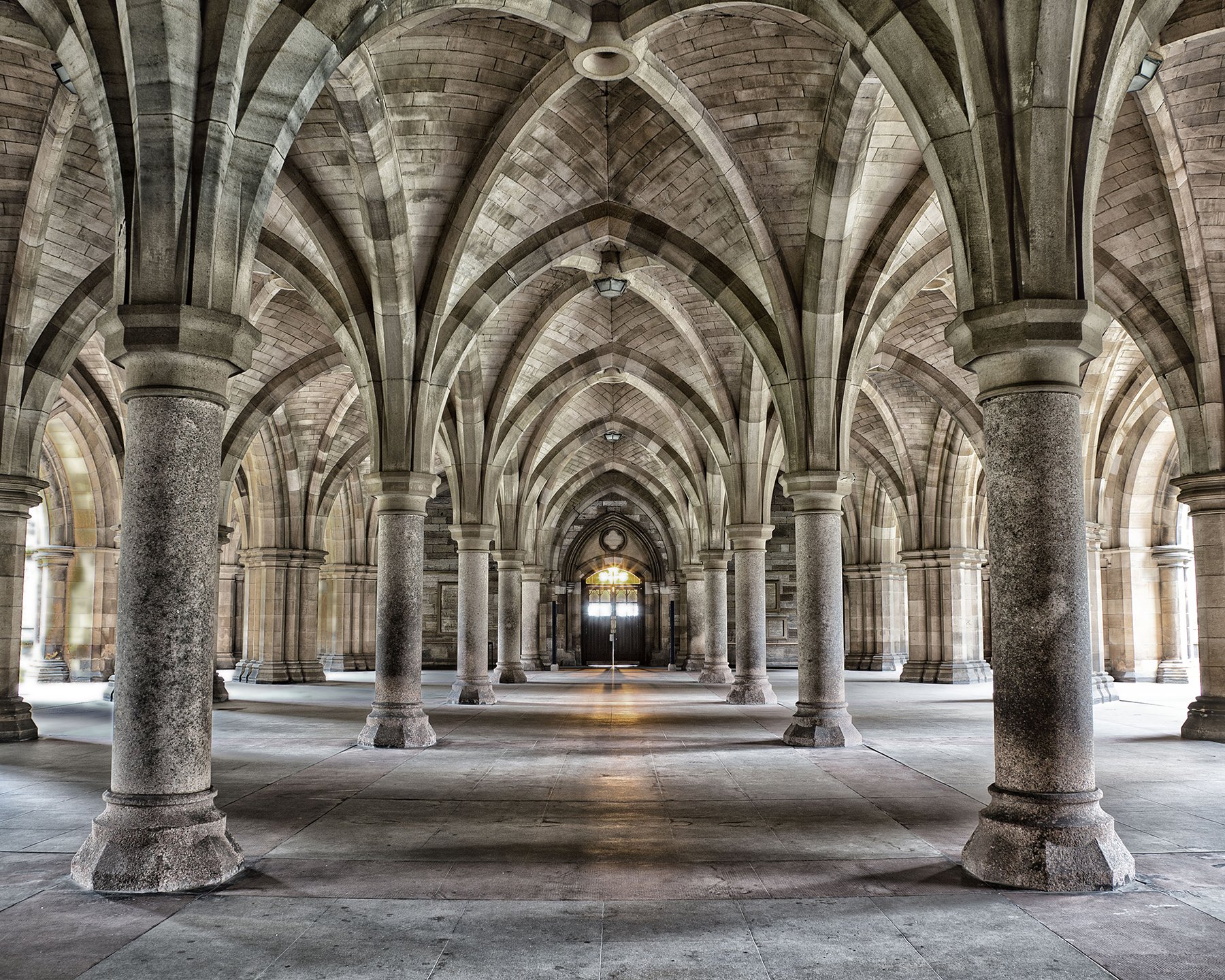 Wall Rogues WR50556 3 x 2.4 m "Gothic Arches" Mural Wallpaper - Neutral