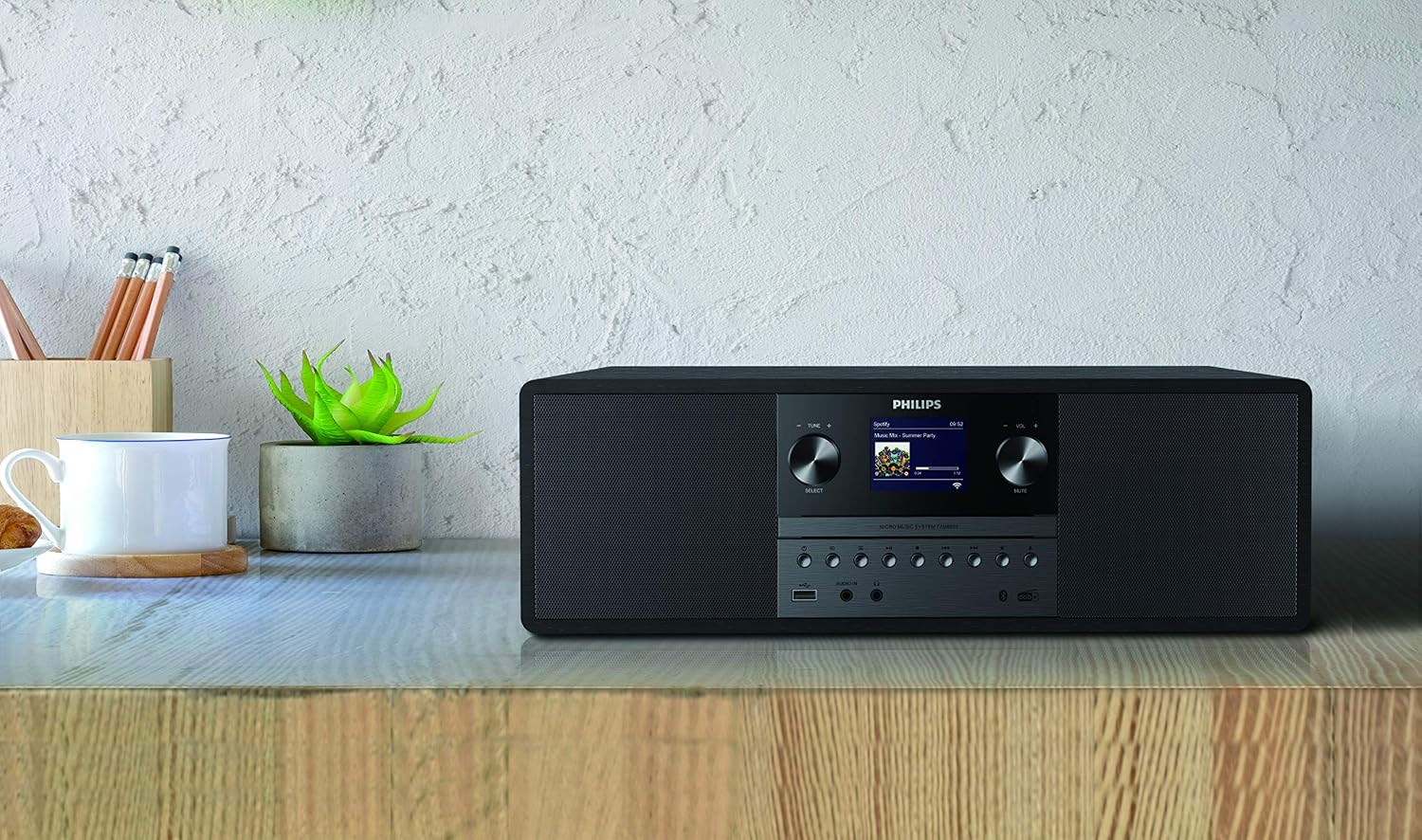 Philips Micro Music System TAM6805 50W All-in-One with Internet Radio, Bluetooth, Spotify Connect, USB, CD Player, DAB+, FM - Image 5