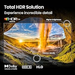 Hisense 55" E6 Cinema Series QLED 4K UHD Smart Fire