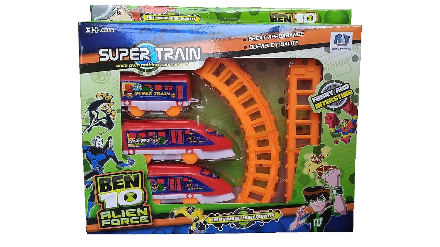ben 10 train set