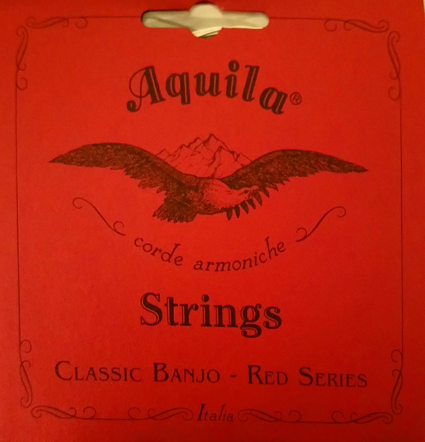 Aquila 11B Red Series Nylgut 5 String Banjo String Set with Wound 4th