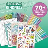 Crayola Colours of Kindness Art Case 70+ Pieces Crayons Markers Pencils view 5