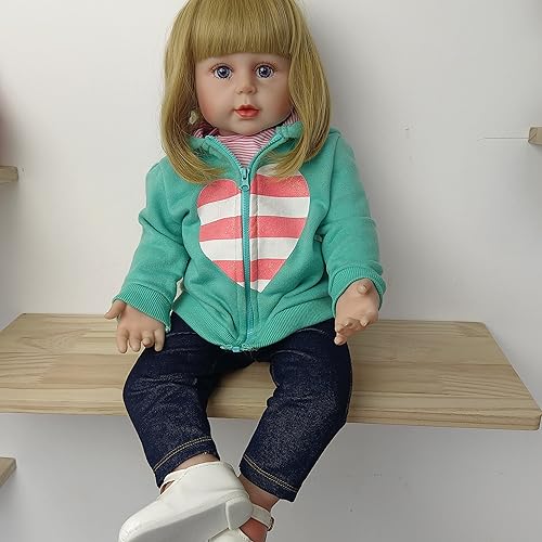 Zero Pam Realistic Reborn Baby Dolls, 18 Inches Lifelike Toddler