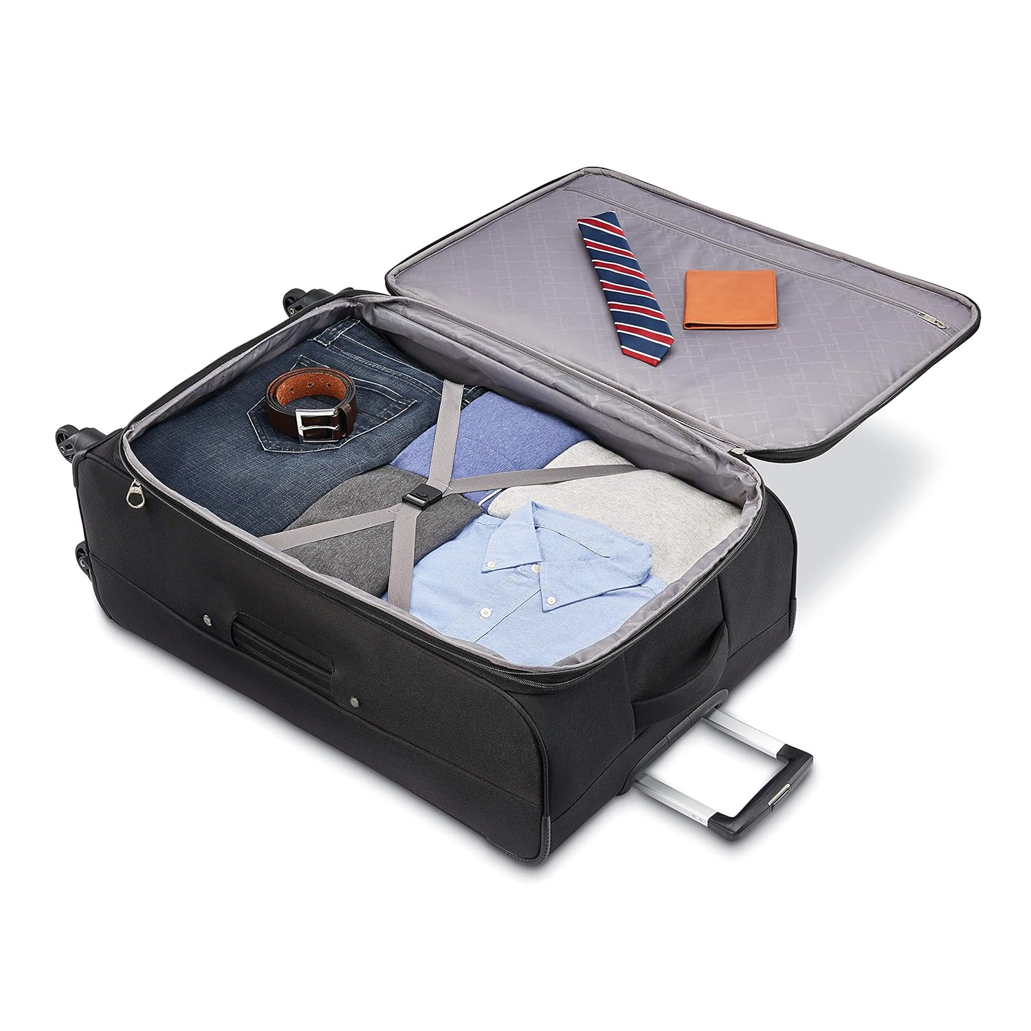 samsonite transyt expandable softside luggage set