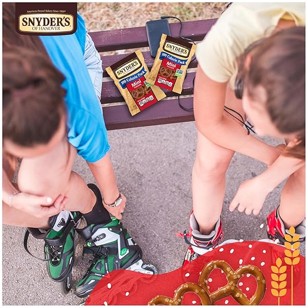 SNYDER’S OF HANOVER MINI PRETZELS, 10 COUNT 0.92 OZ