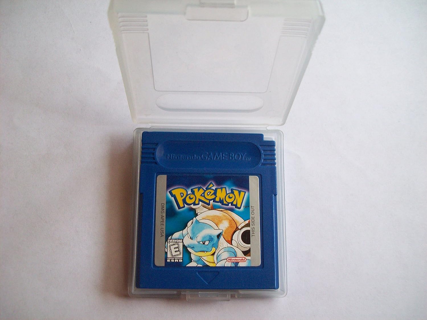 Pokemon Blue Version Game [GameBoy] - NEW SAVE BATTERY SOLDERED IN (no tape): Video Games