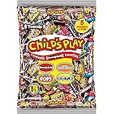 Tootsie Roll Child's Play Candy Favorites, 5lb Bag | Individually Wrapped Party Candy, Funtastic Variety Mix Bag, Peanut Free, Kosher Gluten Free, Made in USA