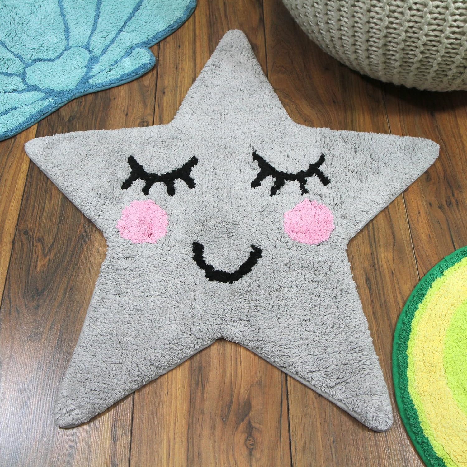 star shaped rug for nursery