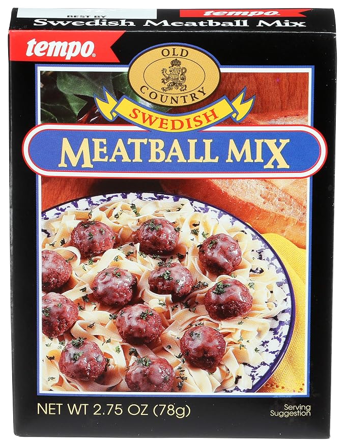 Tempo Mix seasoning meatball swedish 2.75oz (041409000307)