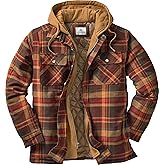 Legendary Whitetails mens Maplewood Hooded Shirt Jacket