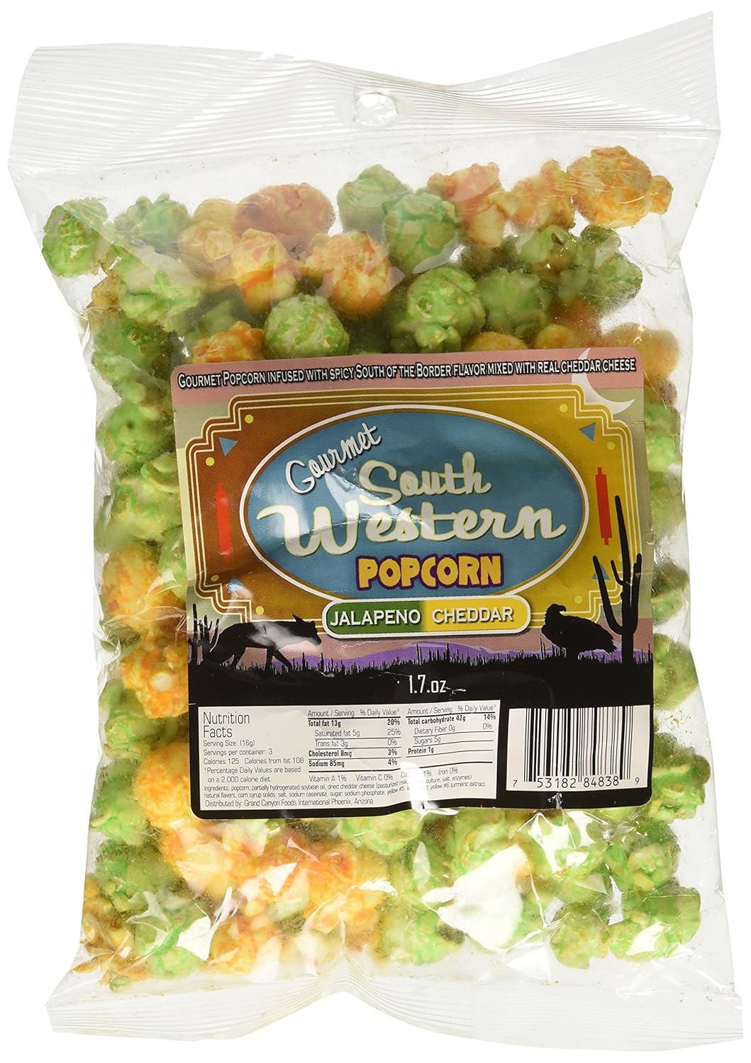 Southwest Gourmet Popcorn Gourmet Popcorn, Jalapeno/Cheddar