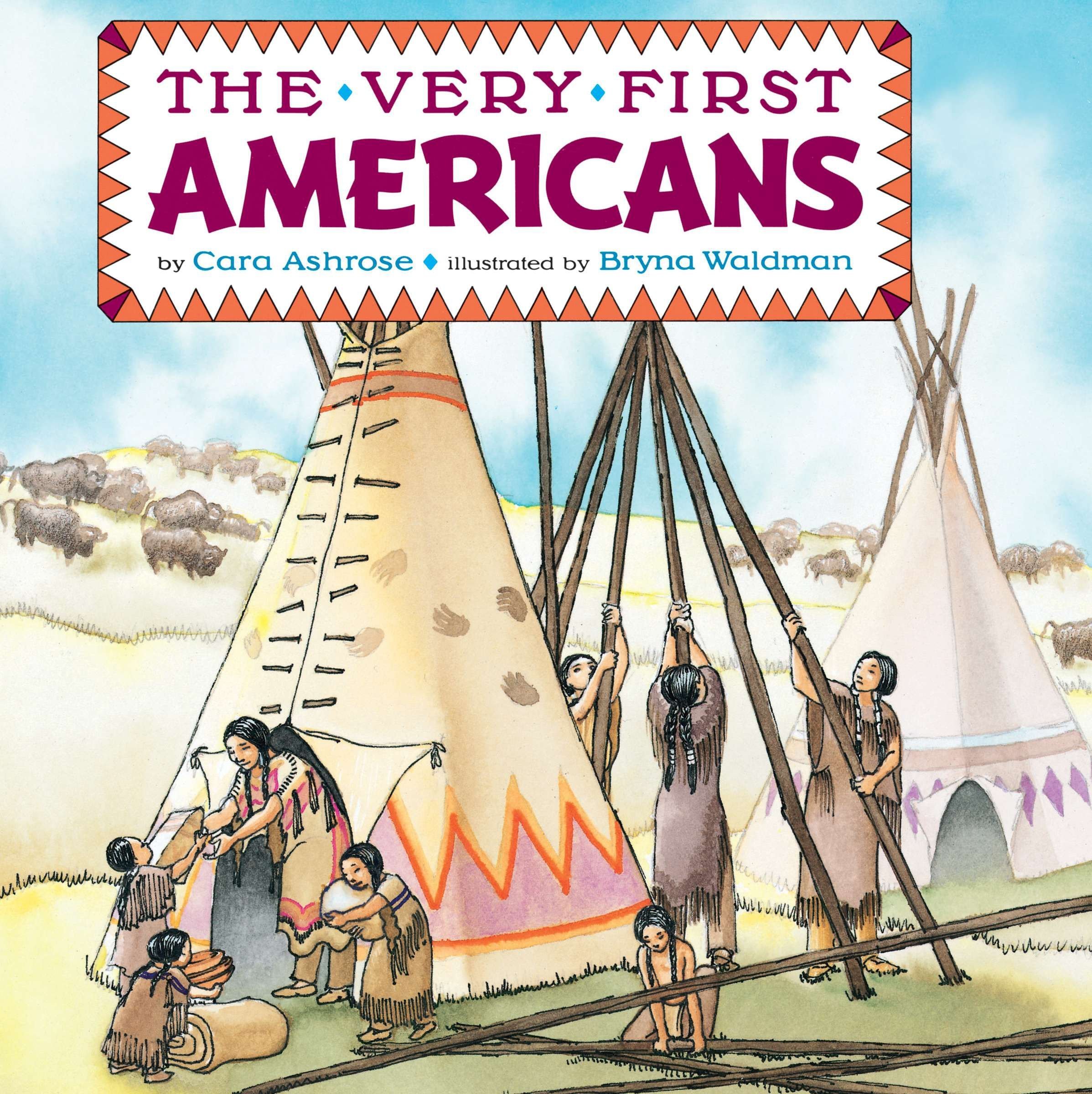 The Very First Americans All Aboard Books Cara Ashrose - 