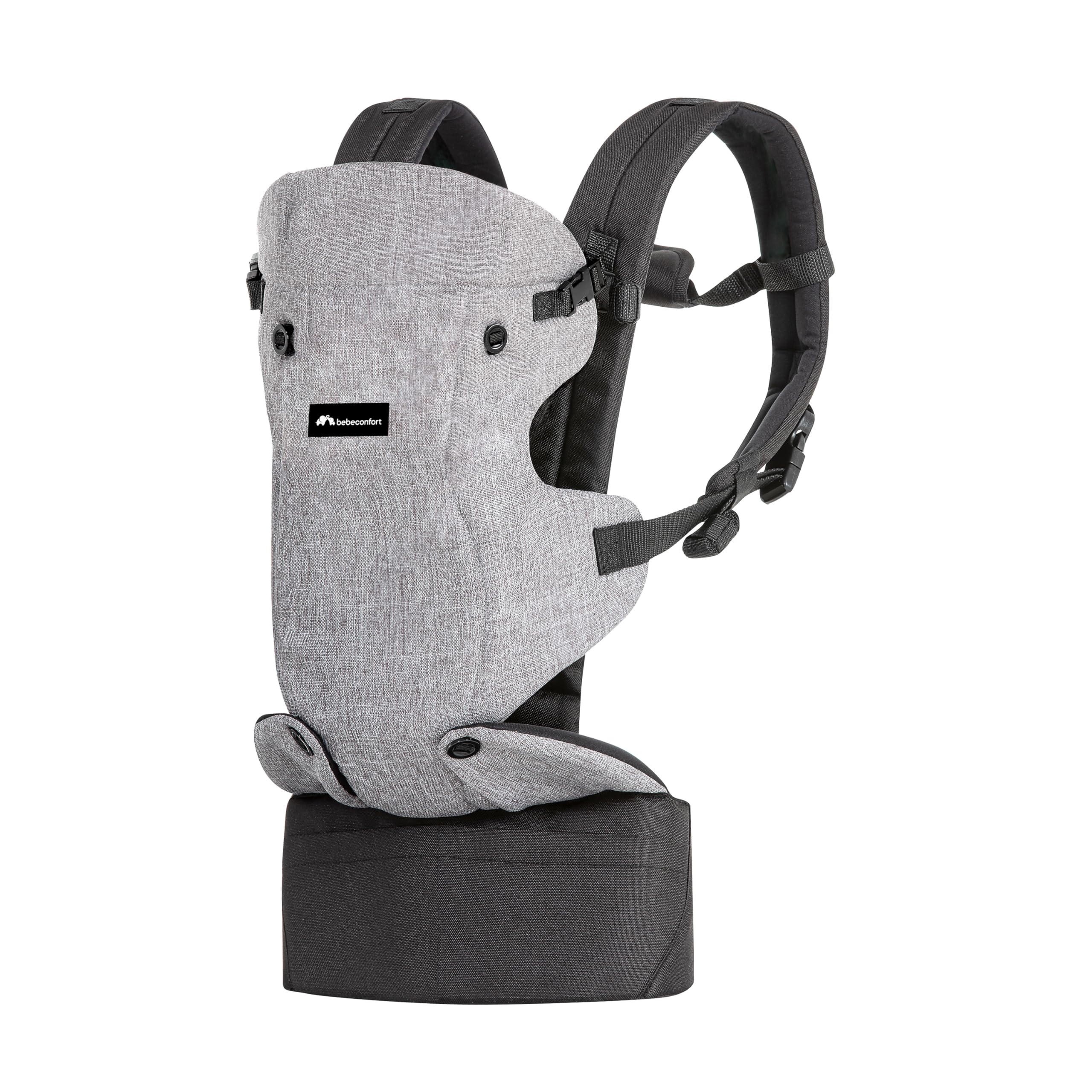 Bebeconfort Go4 Adjustable Baby Carrier from Birth to 3.5 Years, 0-15 Kg, Black Chic