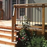 Nuvo Iron CR-26 Contractor Pack of 26 Round balusters-30 Pack with connectors Baluster, Black