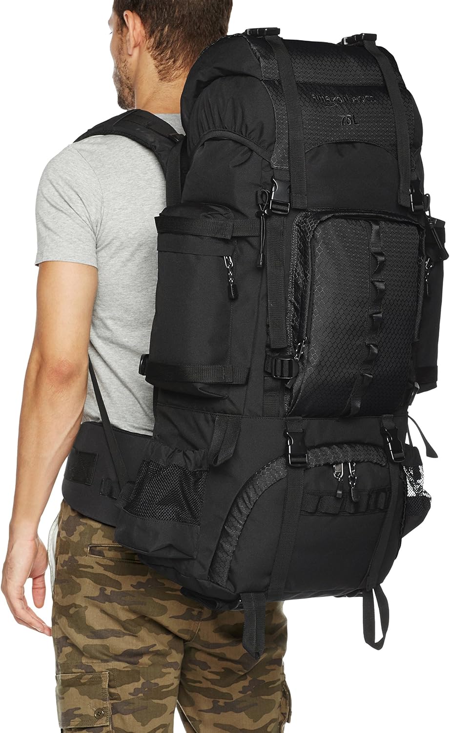 amazonbasics 75l backpack