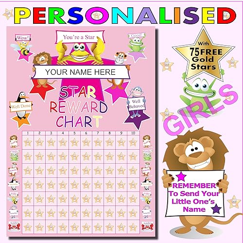 princess reward chart amazoncouk office products