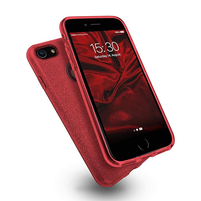 MyGadget Funda Dura de 3 Capas [Glitter Case Brillante] para Apple ...