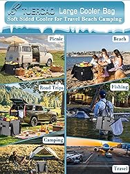 Insulated Soft Cooler Bag 12"x12"x12" Large