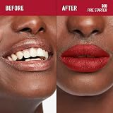 Rimmel London Lasting Mega Matte Liquid Lipstick 500 Fire Starter Vegan 7.4ml view 4