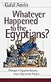 Whatever Happened To The Egyptians Changes In Egyptian