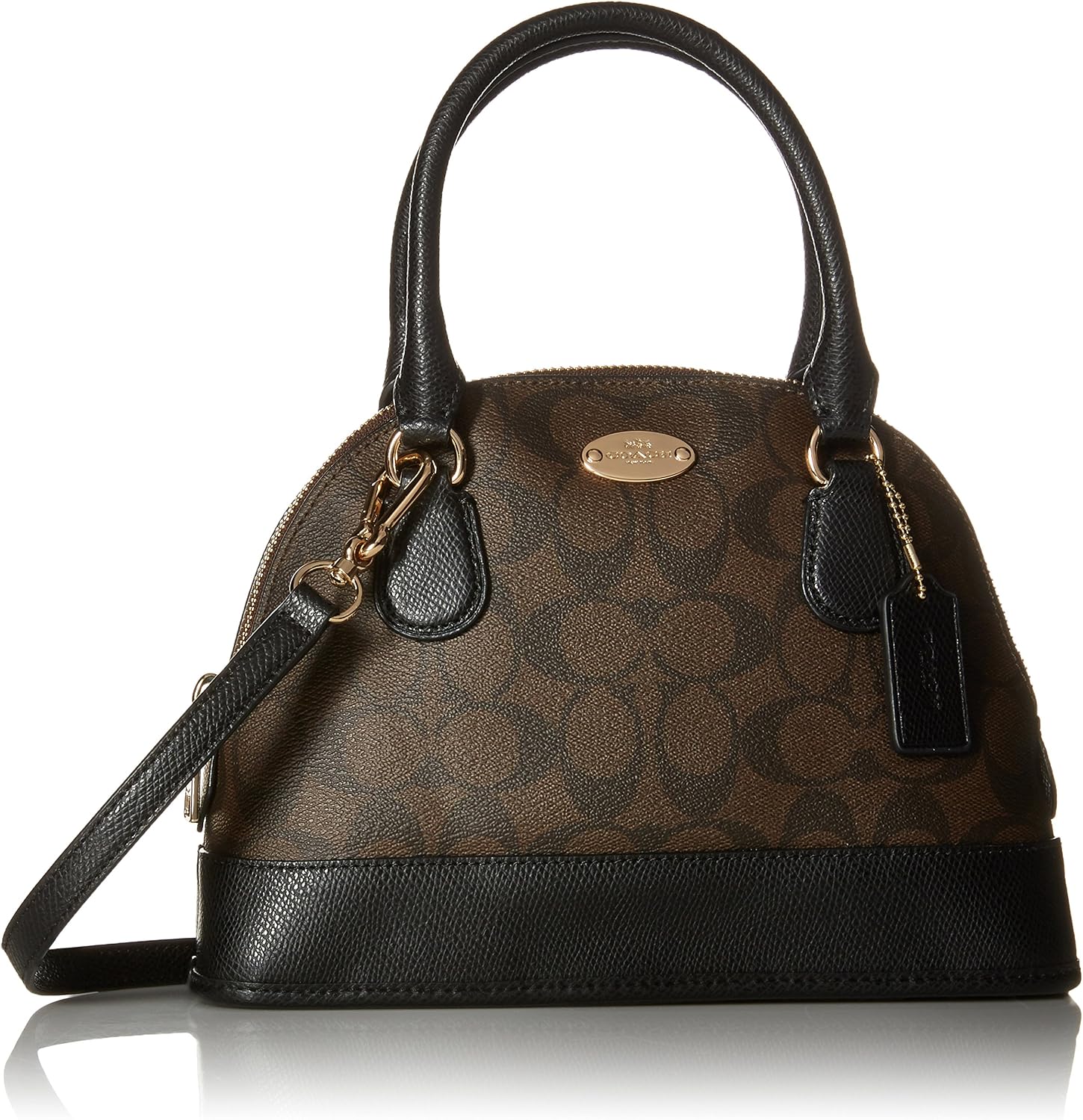 coach mini cora domed satchel