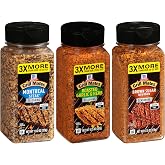 McCormick Grill Mates Seasoning Variety Pack, Montreal Steak, Roasted Garlic &amp; Herb, and Brown Sugar Bourbon, 30.62 oz