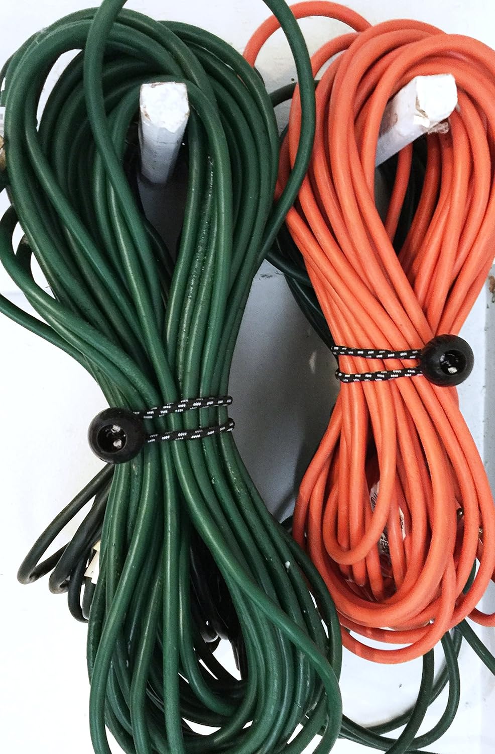 Kotap BB-6B Ball Bungee Cords with Elastic String for Canopy, Tarp, Straps, Tent, Poles and Wires, 6-Inch (25-Count), Black - Bungee Cords - 