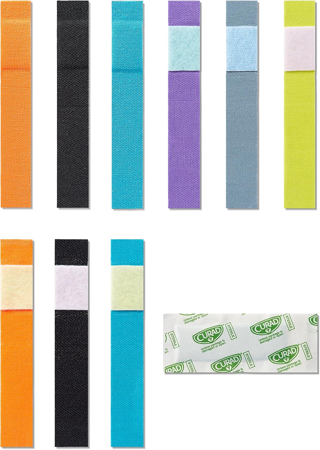 Curad Performance Series Extreme Hold Antibacterial Fabric Bandages: Health & Personal Care