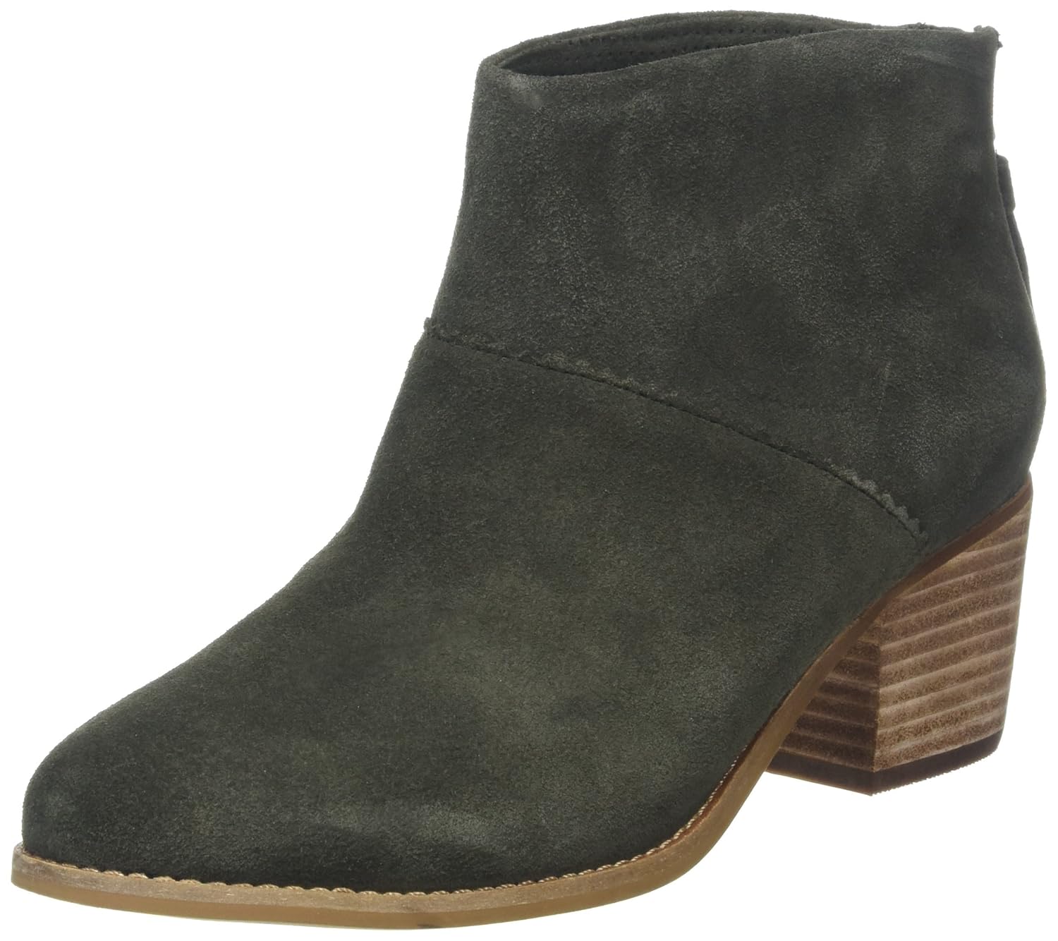 toms leila booties castlerock grey suede
