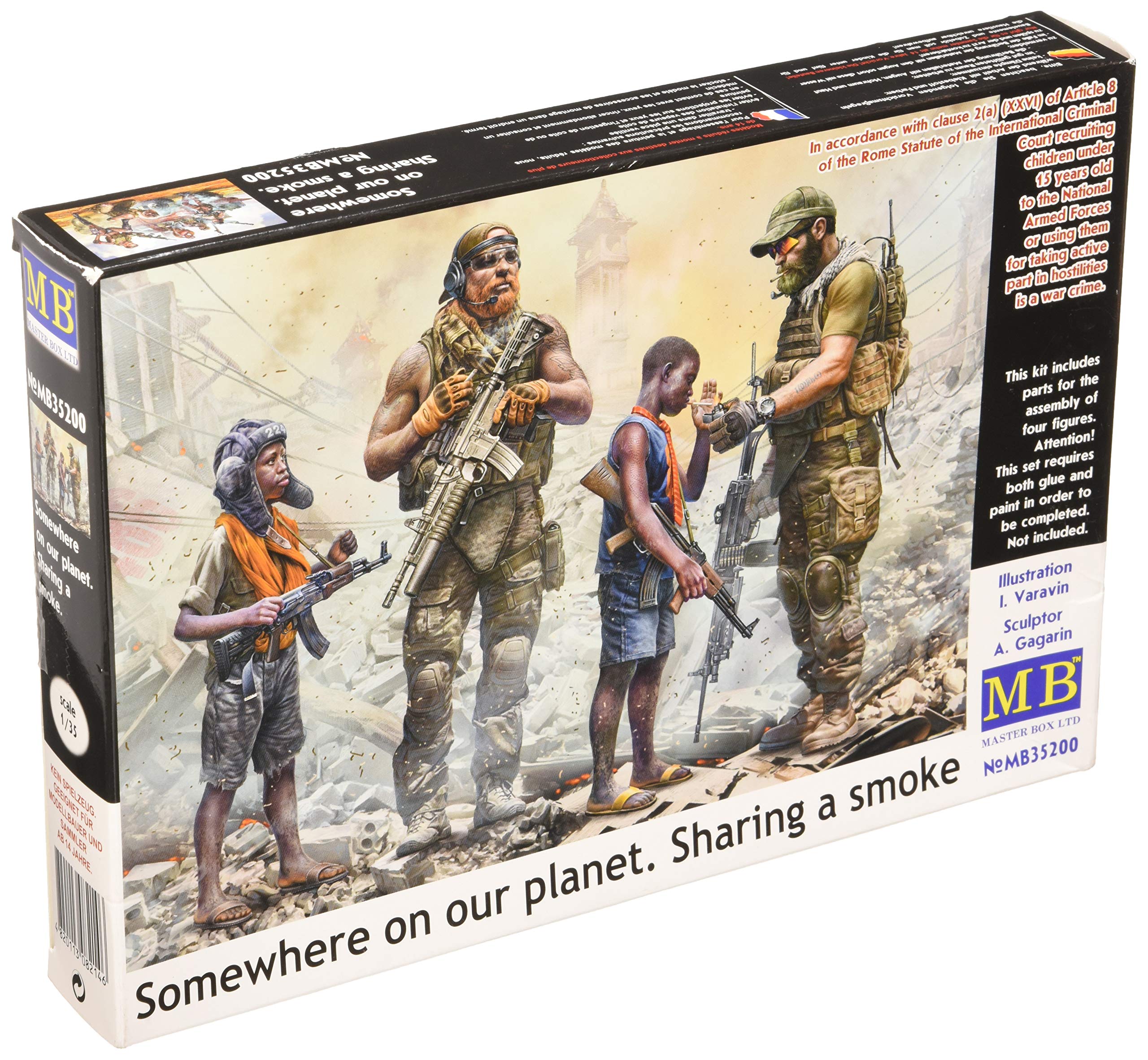 Masterbox 1: 35 - Somewhere On Our Planet, Sharing a Smoke