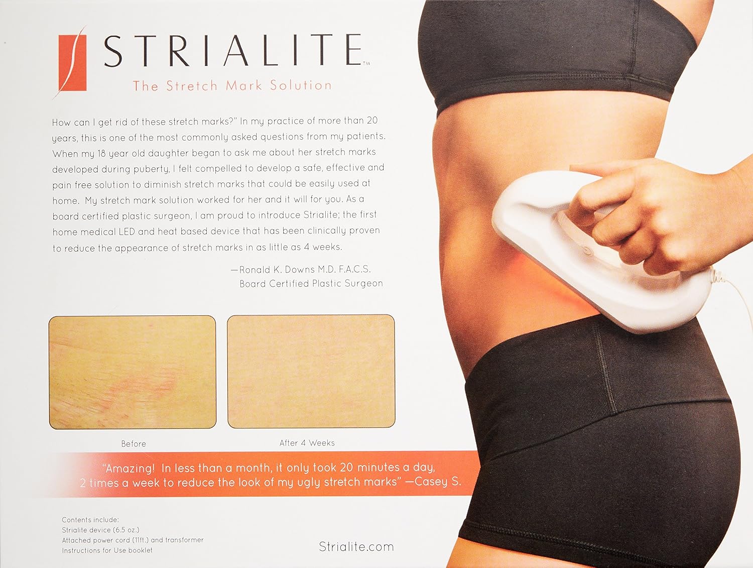 Amazon Com Strialite The Stretch Mark Solution Device Premium Beauty