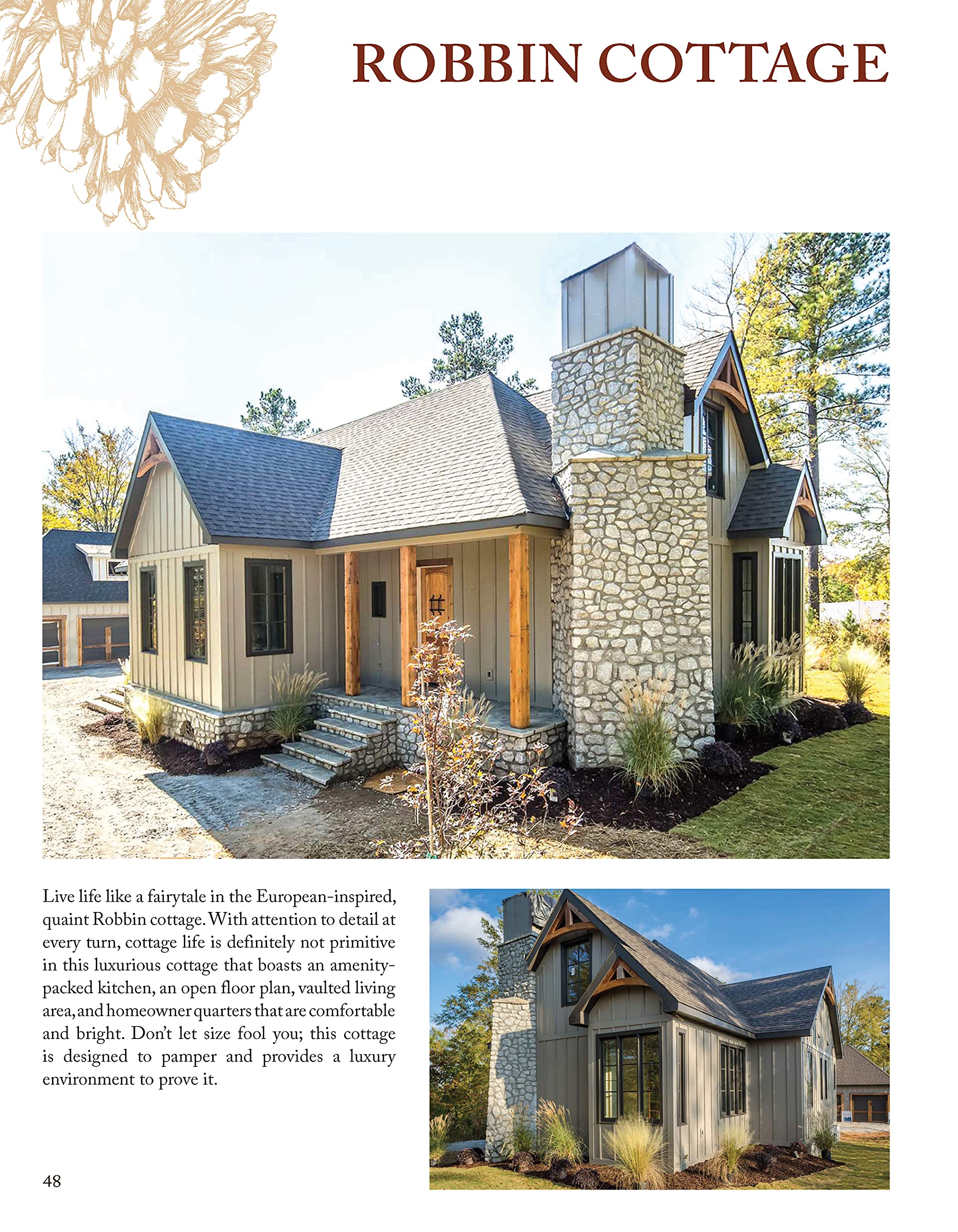 Cozy Cottage & Cabin Designs, Updated 2nd Edition: 200+ Cottages, Cabins, A-Frames, Vacation Homes, Apartment Garages, Sheds & More (Creative Homeowner) Catalog of Plans to Find the Perfect Small Home