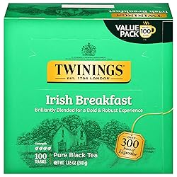 Twinings Irish Breakfast Black Tea Individually