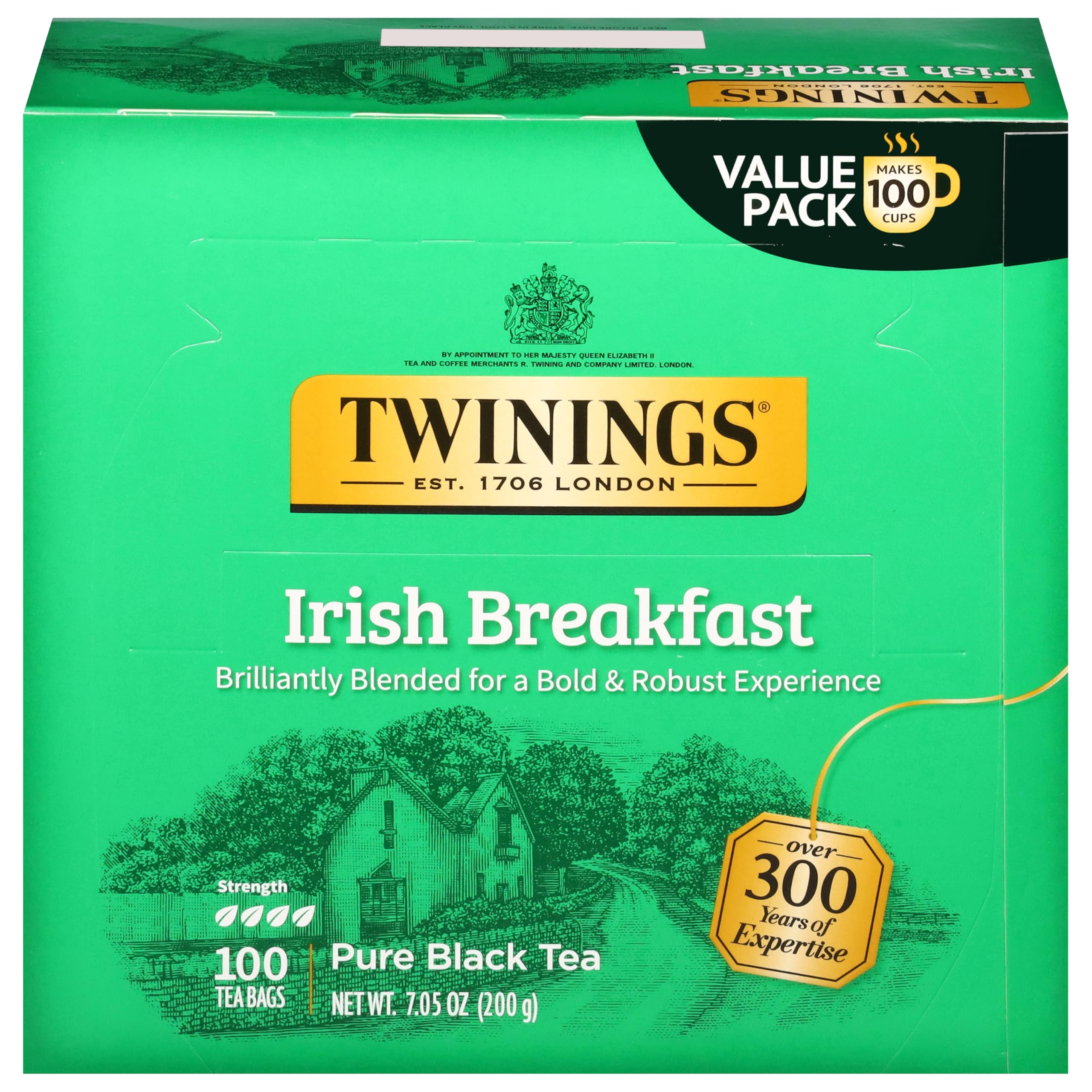 Twinings Irish Breakfast Black Tea Individually