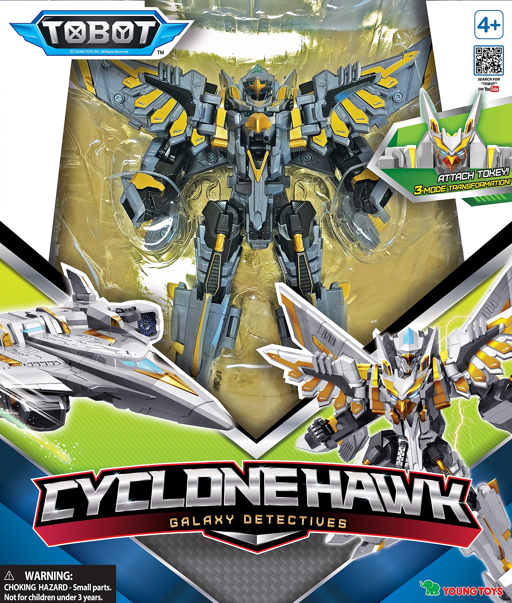 Mua TOBOT GD Cyclone Hawk, Youngtoys Transforming Collectible Vehicle ...