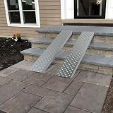 VOUNOT Steel Load Ramp Pair 400 kg 135x23 cm Motorcycle Scooter Quad view 7