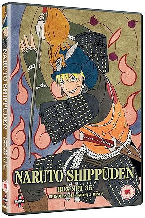 Naruto Shippuden Box 35 (Episodes 445-458) [DVD]