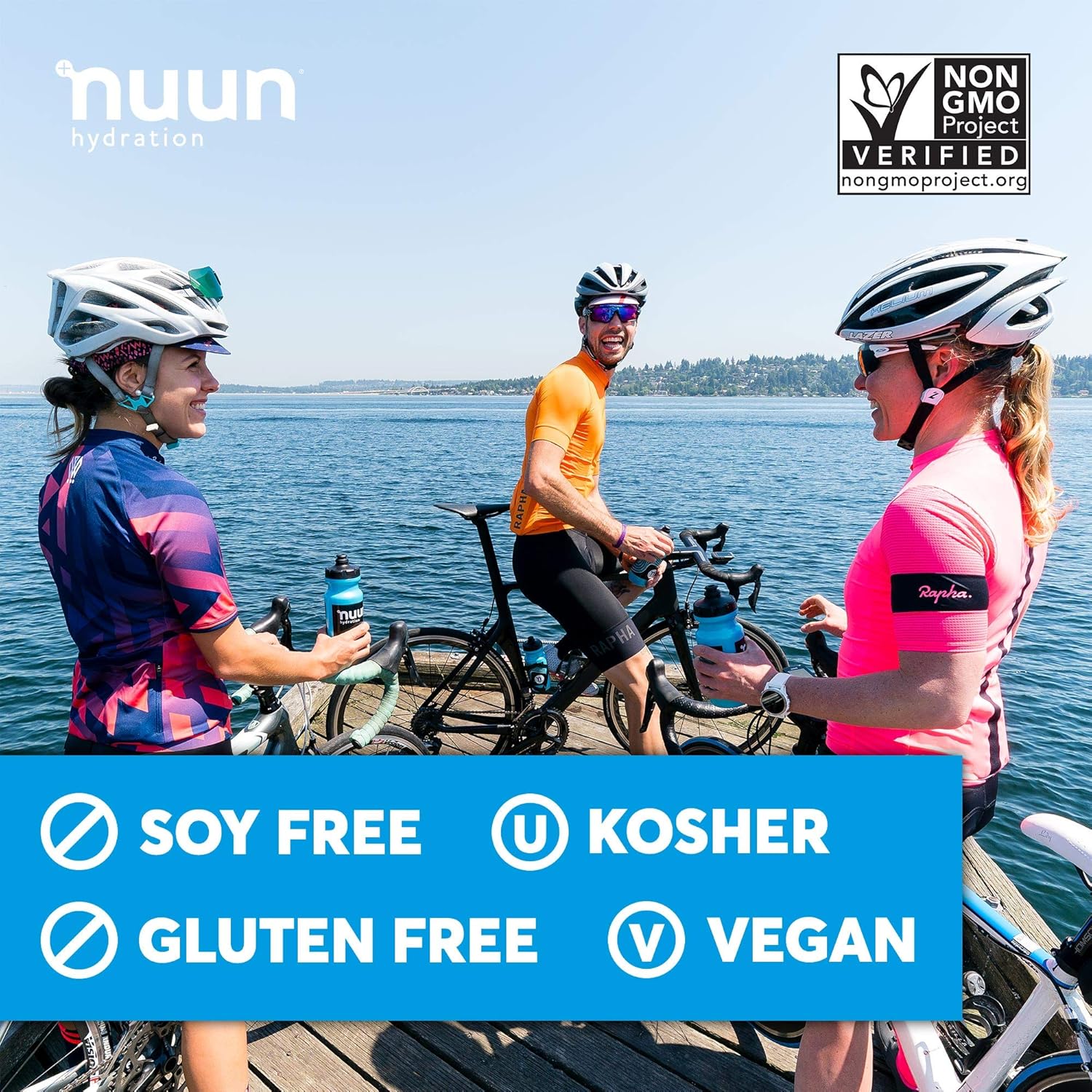 Nuun Sport + Caffeine: Electrolyte Drink Tablets, Mixed Flavor Box, 4 Tubes (40 Servings): Health & Personal Care