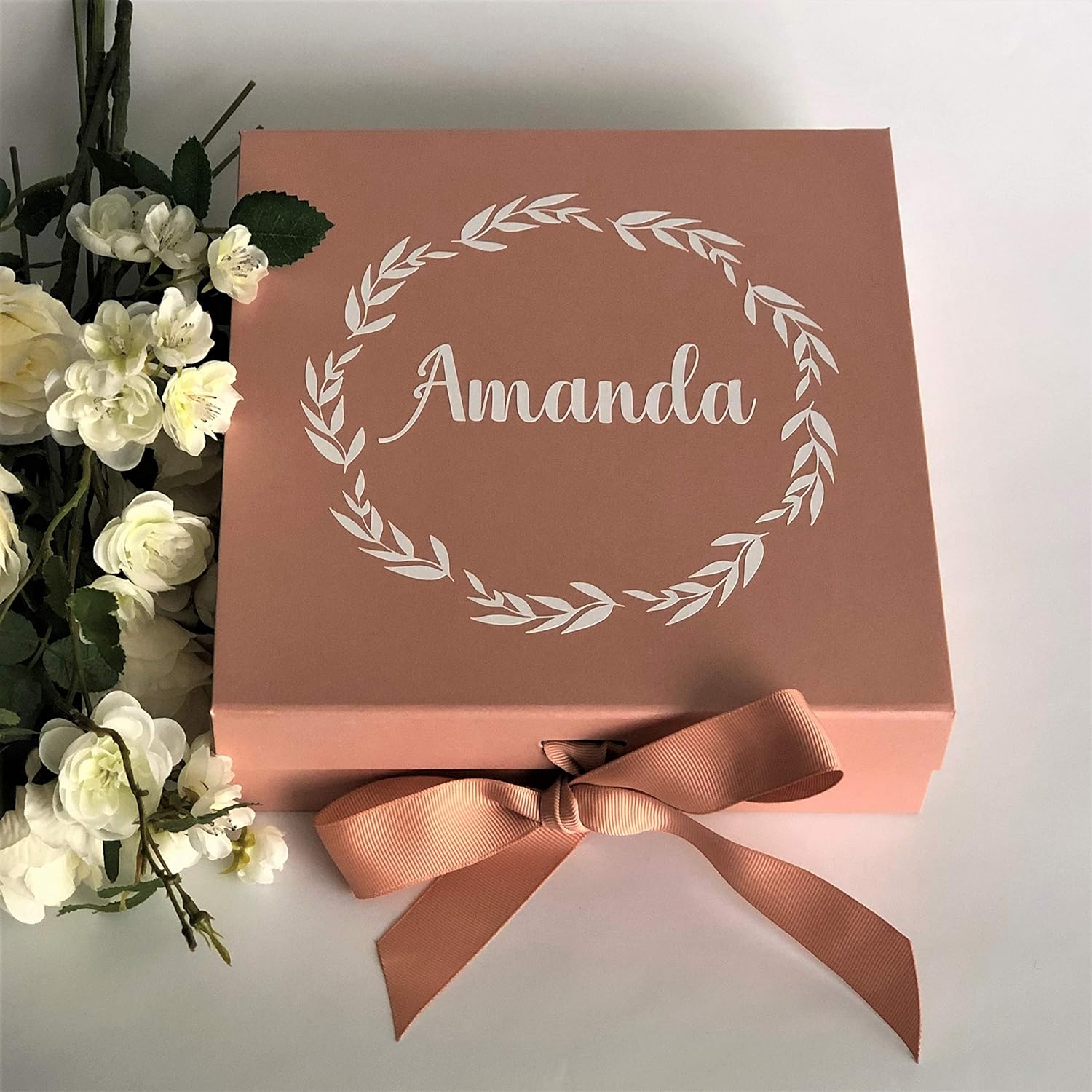 uniquelikeu Personalised Gift Box Any Name Bridesmaid Gift Box Box