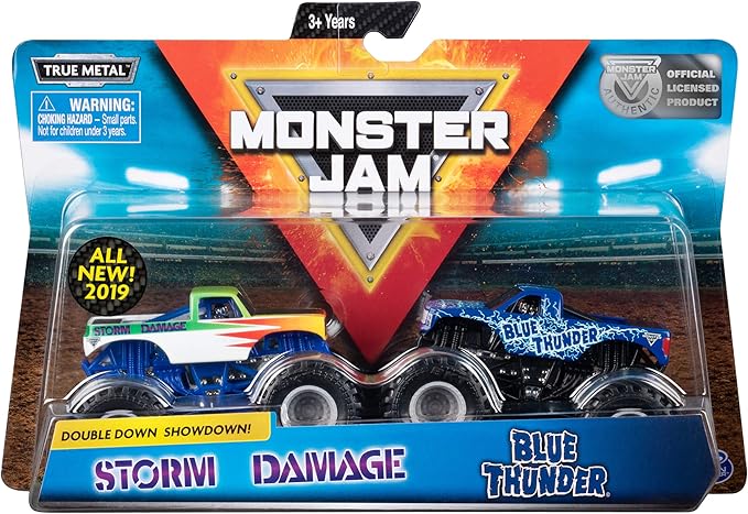 storm damage monster truck toy