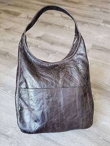 distressed leather handbags hobo