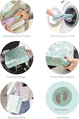 Polar Gear Baby Booster Cushion Unicorn 8cm Thick Chair Booster Seat 3+ view 3