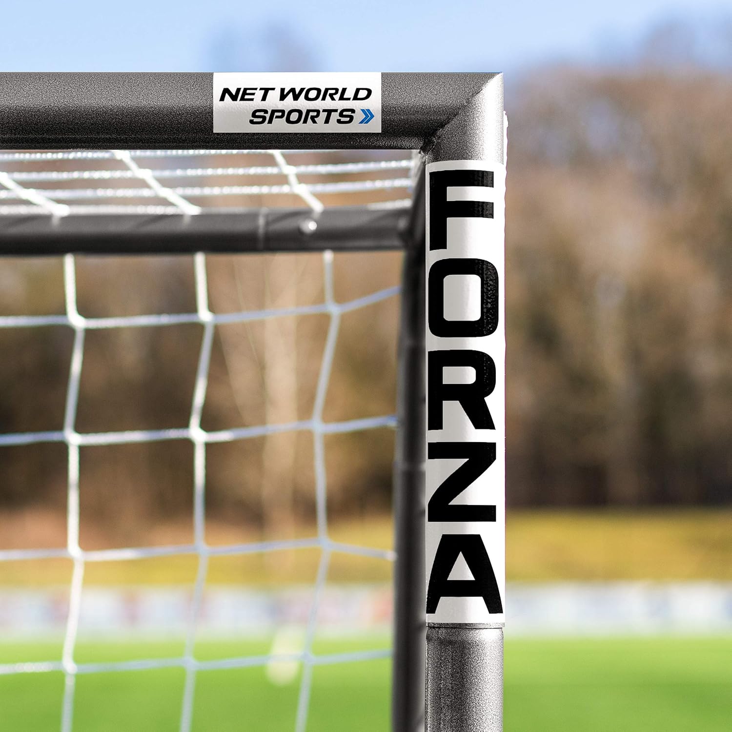 FORZA Steel42 Soccer Goals - Premium Backyard Steel Goal - Three Sizes (12ft x 6ft) : Sports & Outdoors